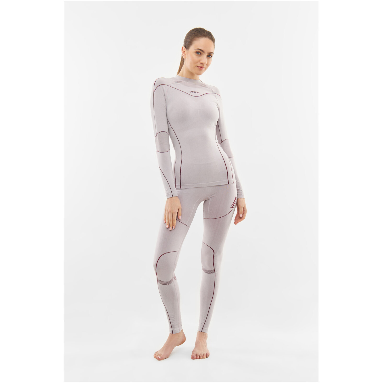 Dámske termoprádlo Viking SET Gaja Bamboo - Turtle Neck