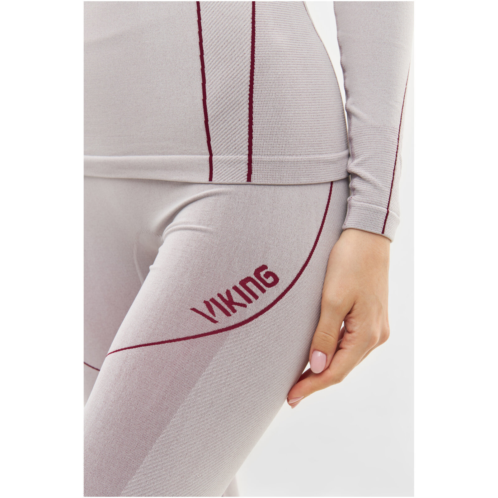Dámske termoprádlo Viking SET Gaja Bamboo - Turtle Neck