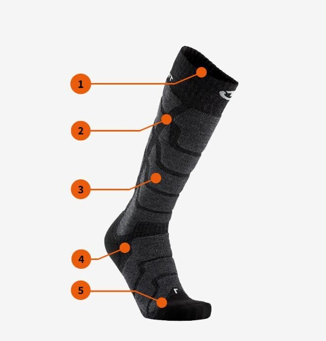 Pánske lyžiarske ponožky Therm-ic Ski Warm